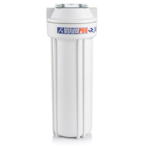 Kit de filtration sous évier Aquapro – système simple avec cartouche sédiments et charbon actif